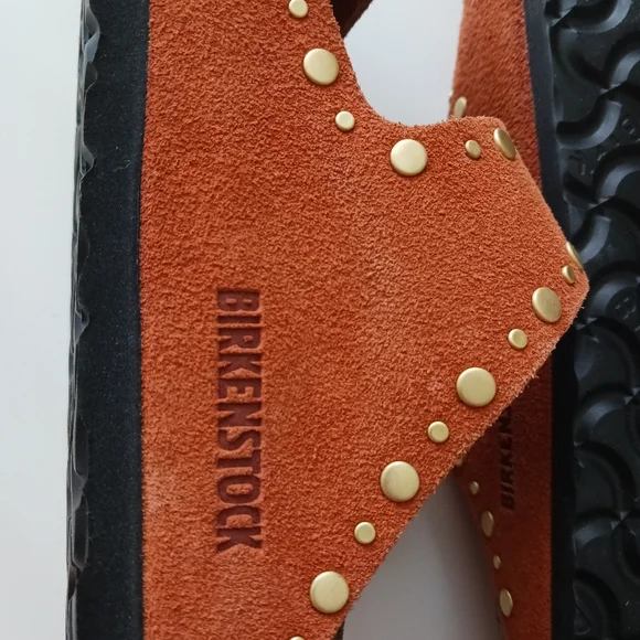 NWT BIRKENSTOCK Genuine Leather Sandals Size EU 40, US 9, 26 cm, Men 7